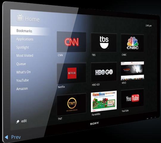 Google Tv Home page concept