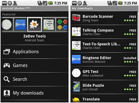 Android apps - compatible with all handsets