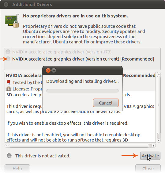 nvidia driver for ubuntu